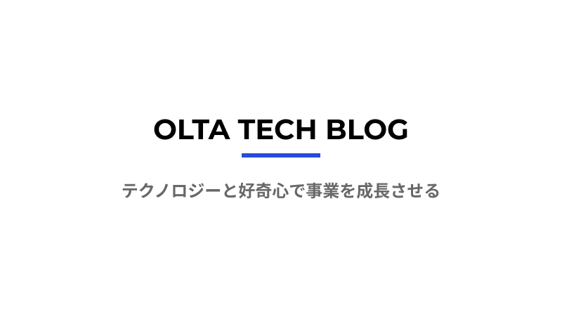 OLTA Tech Blog